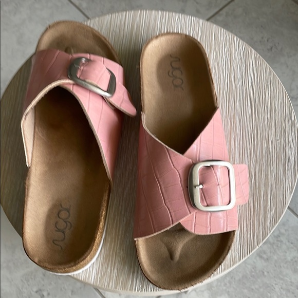 Pink Comfort sandals with Anatomical Footbed - Picture 2 of 4